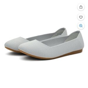 Women's Gray Ballet Flats